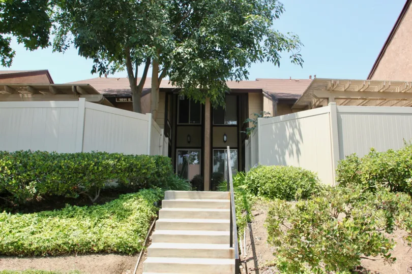 A house in the the Laurelwood where lush green trees are to be found everywhere.
