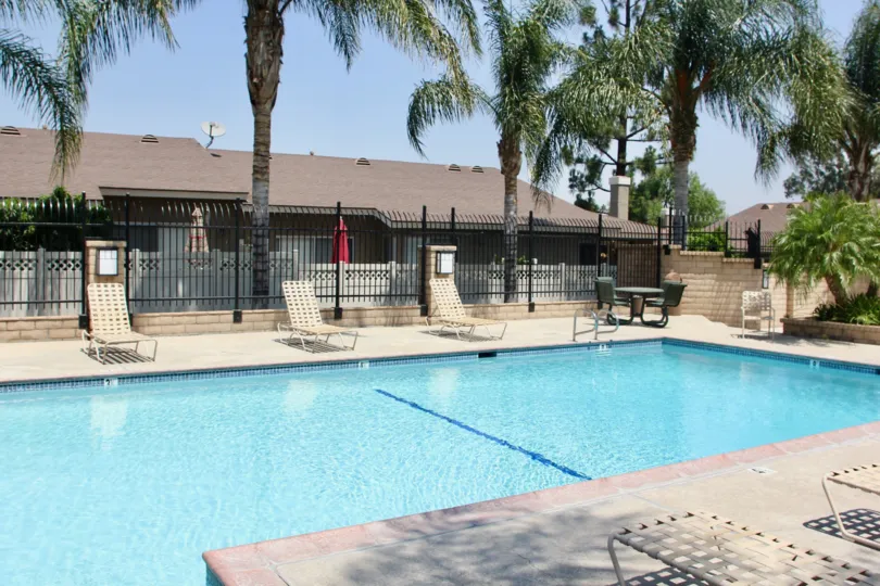 Back side of house large valley is placed beyond a swimming pool is placed to get relaxed on sunny days