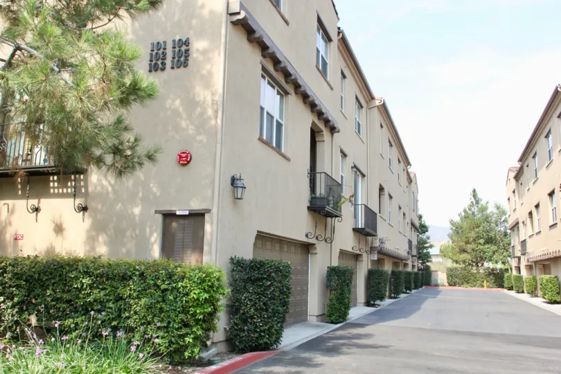 Market Street have Building with Road at corona City in Califorina