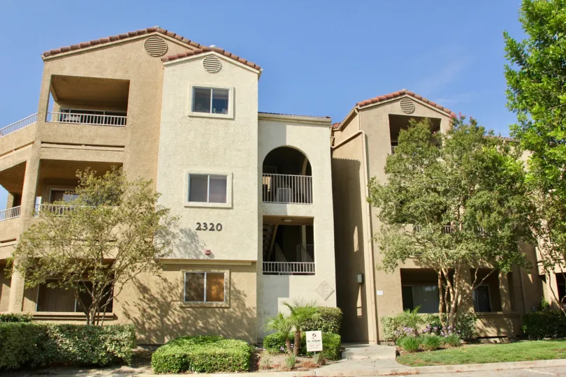 Tripple decker condos offer a large climb to your condo outside are trees and shrubs that are maintinaed by the office