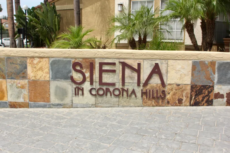 Sienna Building having Beauty Wall Location with Attractive View at corona City in Califorina