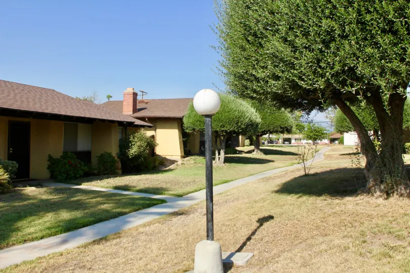 sunny Inviting Pepper Tree Villas Hemet California family housing