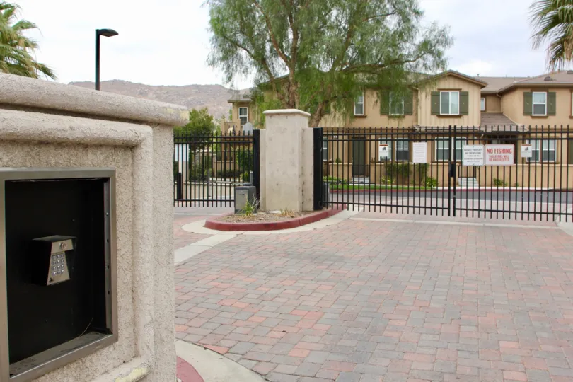 A typical, lush townhouse from Iris Landing in Moreno Valley, CA.