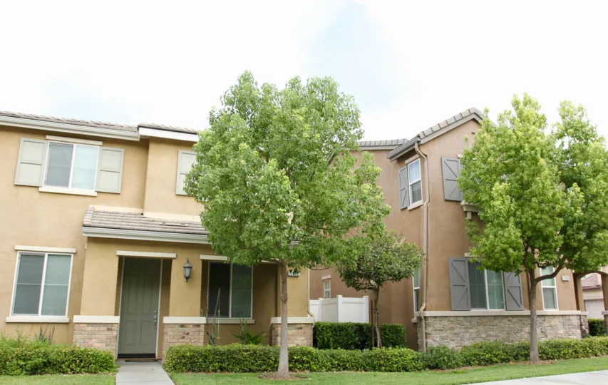 Front door view at Parkside at TownGate in Moreno Valley, CA