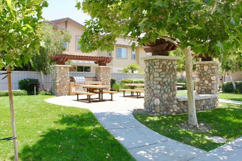 A wonderful and blessed morning at AMberwalk at Ivy with a beautiful house with huge backyard.