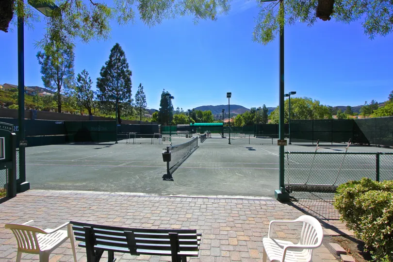 The unmatched courtyard of Fairway Estates at Bear Creek, murrieta, California