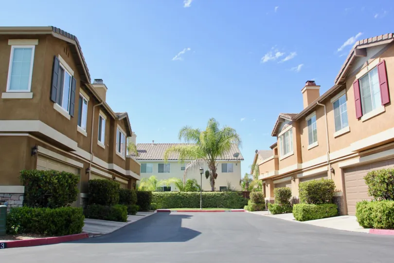 Villas at old school house in Murrieta city, California