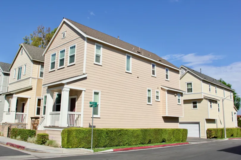 Porch Street West and her amazing wood styled apartments, riberside, California