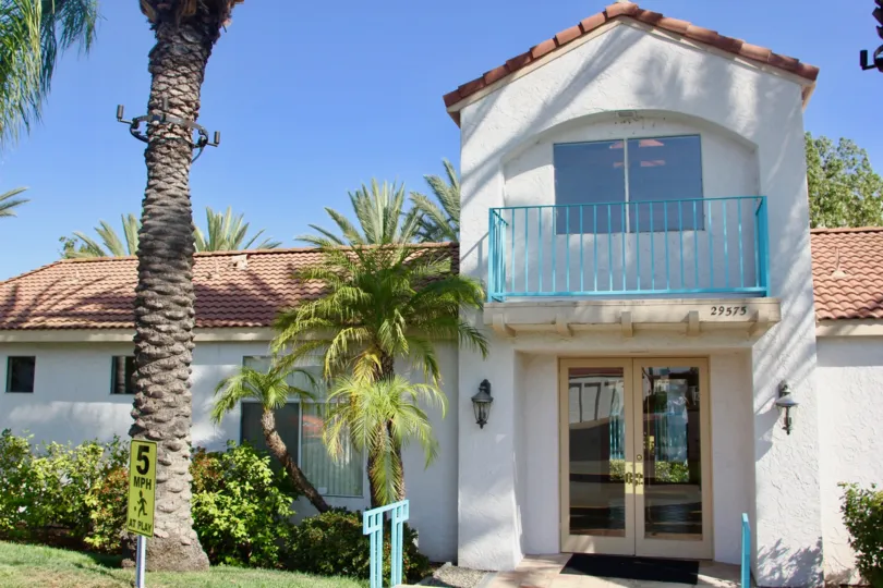 Village Grove Four Plex corona California lengthy nice building with clear roofing model, glassy windows