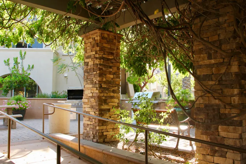 An amazing walk way at Reflections at Temecula Lane, Temecula, California