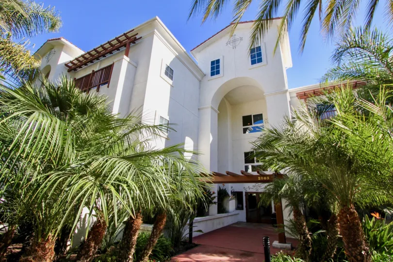 THE 2003 APARTMENT IN THE BALBOA BUILDING WITH THE TREES, PLANTS, BALCONI
