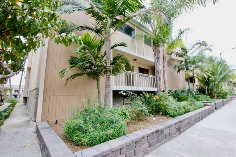Curb appeal at Bristol Anchorage in Carlsbad, California.