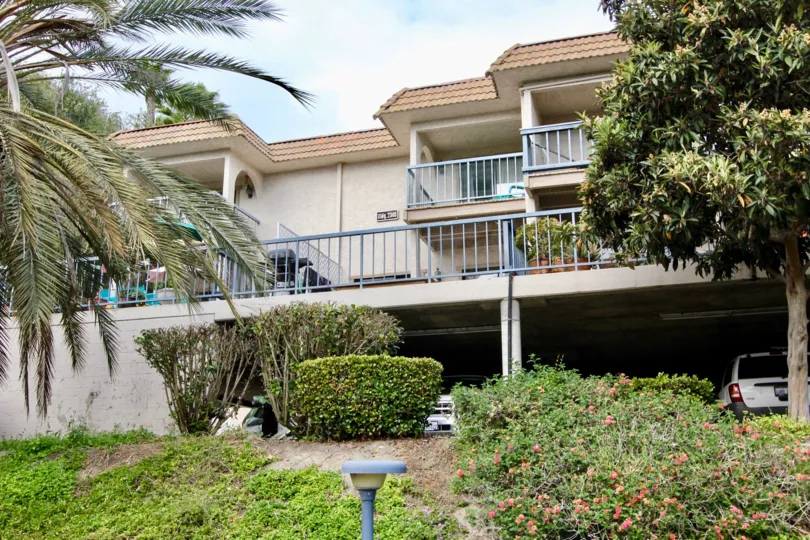 picture focusing mainly balcony of Casa Grande, located at Carlsbad, California