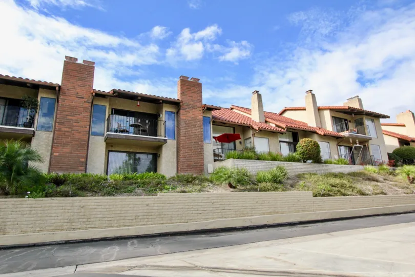 picture of very precious row houses Casitas De La Costa, located at Carlsbad, California