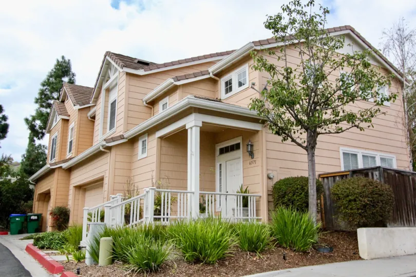 A home in the community of Cherry Tree Walk in Carlsbad, California.
