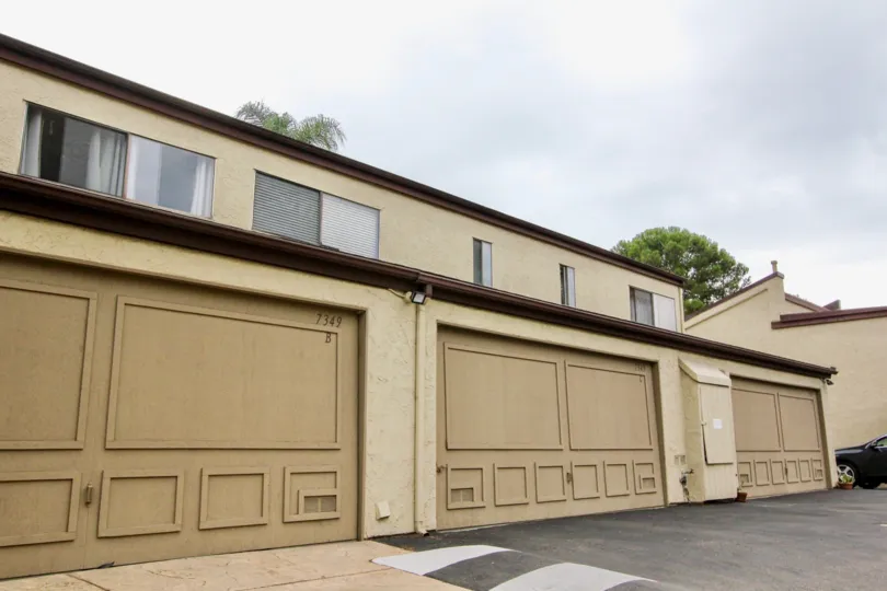 A two story Condominium Complex, 2 car attached garage