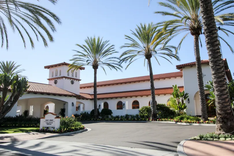 big bunglow view of Cortez Building at Carlsbad located in california