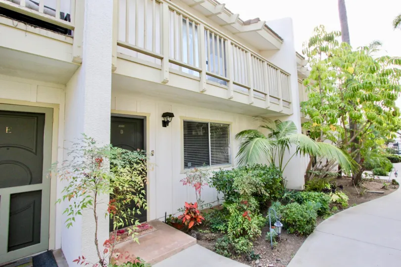 Sunny day at the El Oasis community in Carlsbad, California
