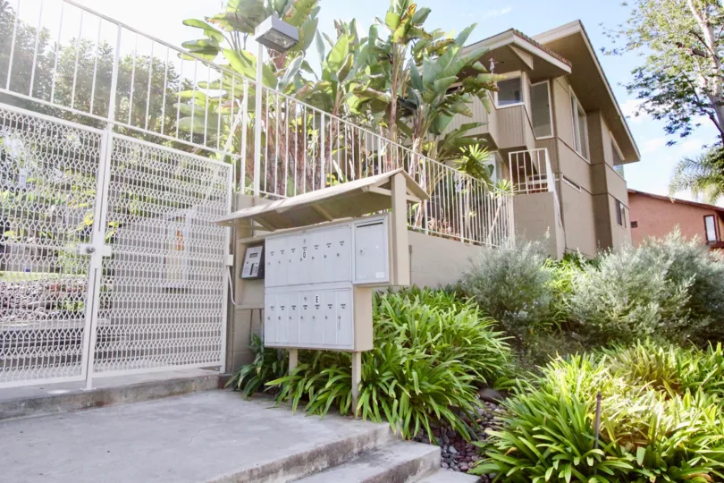 Mailbox of the Golf Crest Community in Carlsbad California