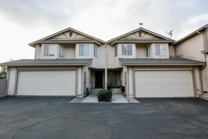 Two homes, two garages, and two driveways in Hescon Heights