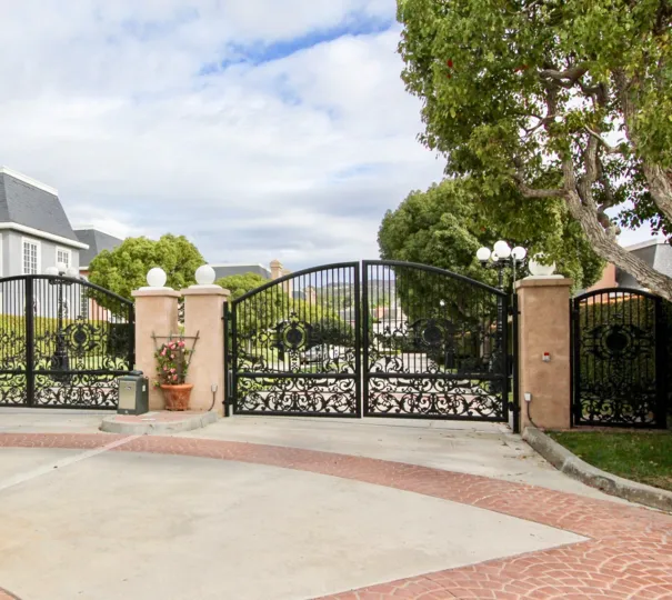 The gates to the Jockey Club Located in carlsbad california