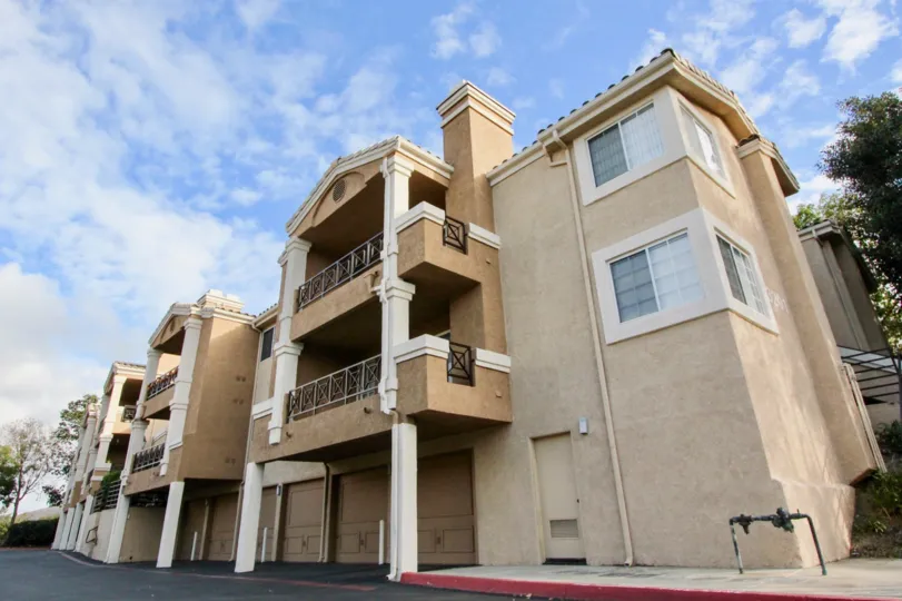 Two story apartments with garage in La Costa Alta in Carlsbad, CA