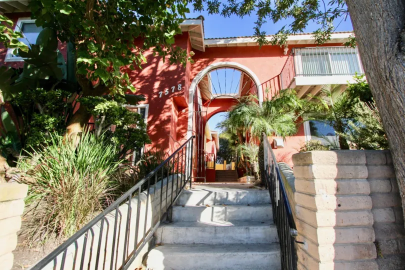 the la costa south red palace of the carlsbad in california