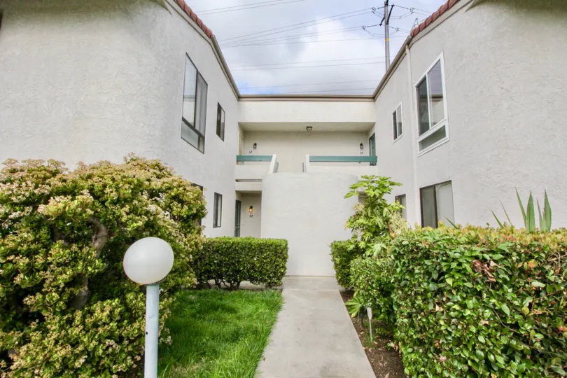 Multiunit apartment complex in La Costa View, of Carlsbad California