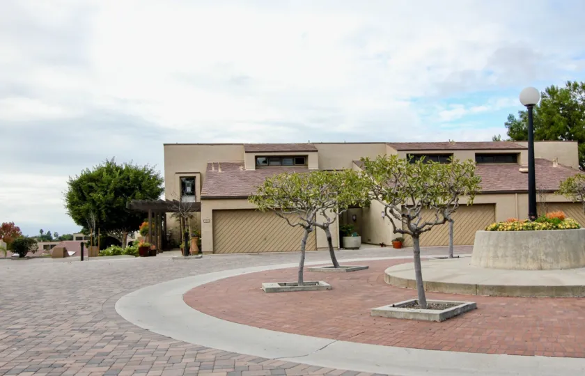 A HOUSE WITH THE HUGE FREE SPACE AND WITH SOME TREES IN LA COSTA VILLAGE