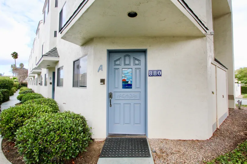 A sunny picture of Unit A of the 880 Leisure View Villas in California