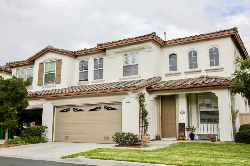 homes at Poinsettia Heights close to Carlsbad, California