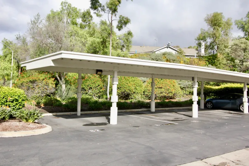 The Crest a community with carports in Carlsbad, California.
