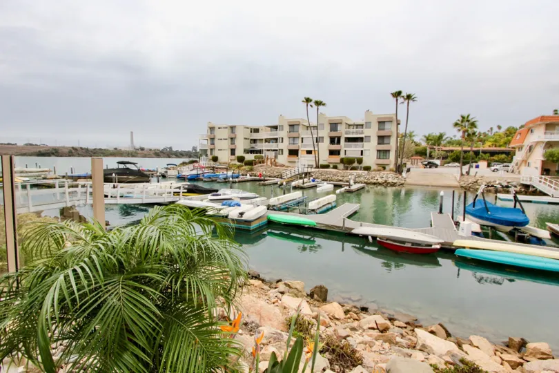 Awesome boats and a lake near villas in Tu Casa of Carlsbad