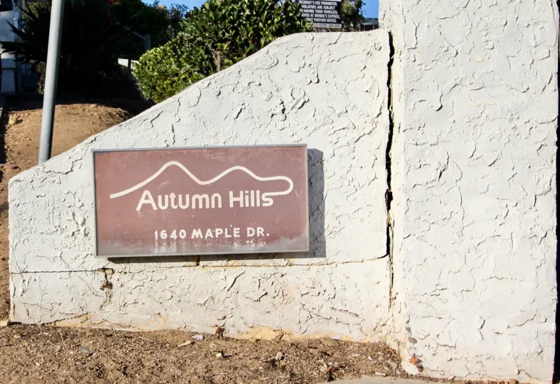 A sunny day at Autumn Hills located at Chula Vista, California