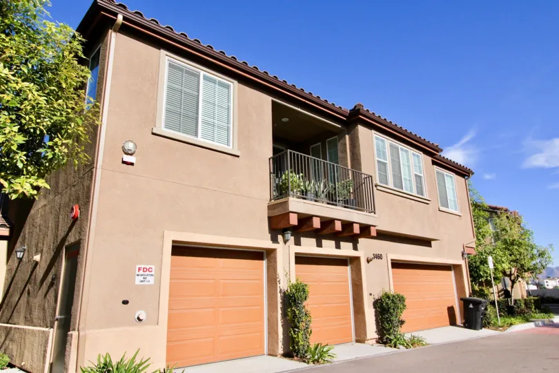 Beautiful condo Fully Gated Community with a beautiful balcony and garage