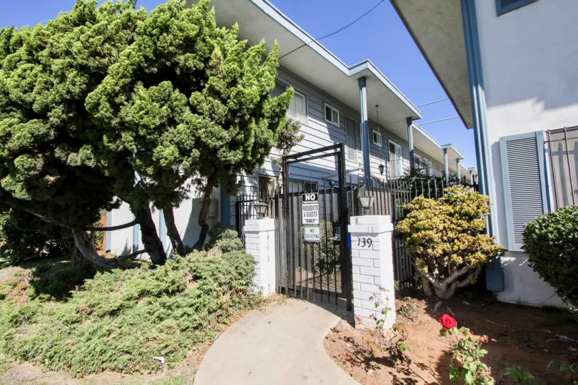 Feel secure with a gated entrance to the Chula Vista Townhomes in sunny Chula Vista, CA