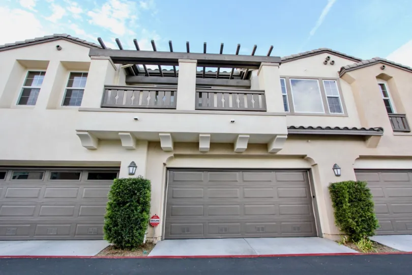 Enjoy beautiful balcony's and private garage parking at Cortina in sunny Chula Vista California
