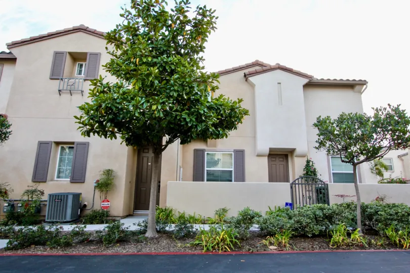 Two houses in Chula Vista, California, perhaps a duplex or a shared living space.