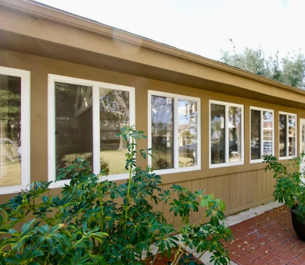 Windows galore at the Encore Bonita community in Chula Vista, CA