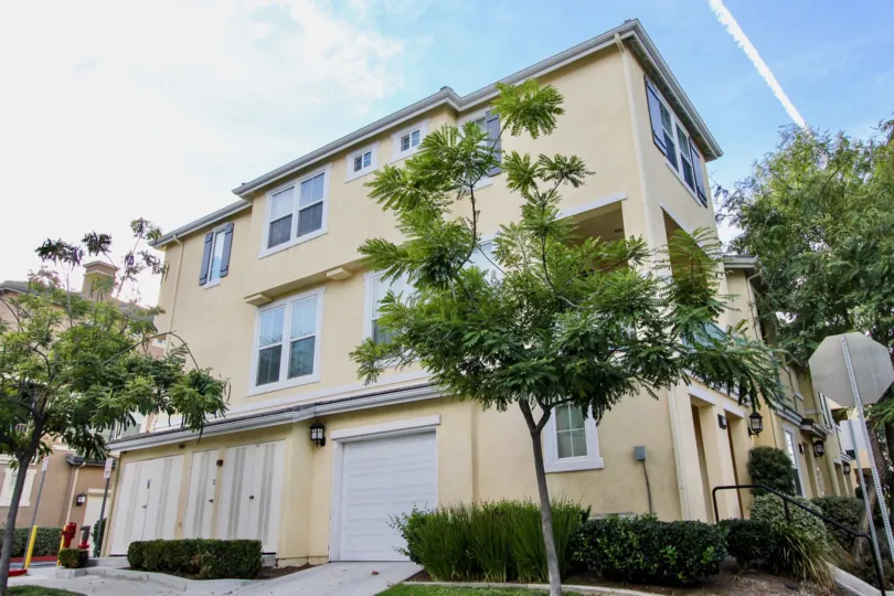 Rear external view of Greystone in Chula Vista, California