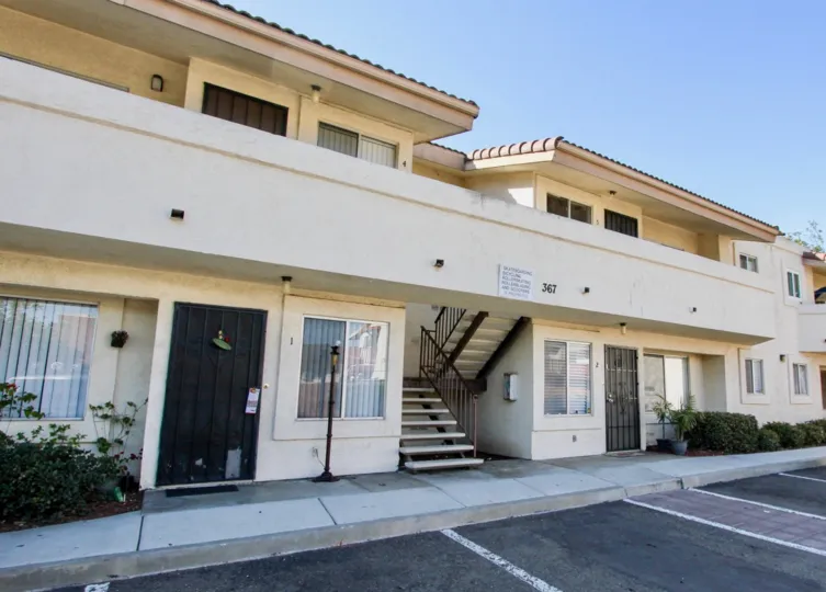 Beautiful condo Fully Gated Community with a beautiful balcony and garage