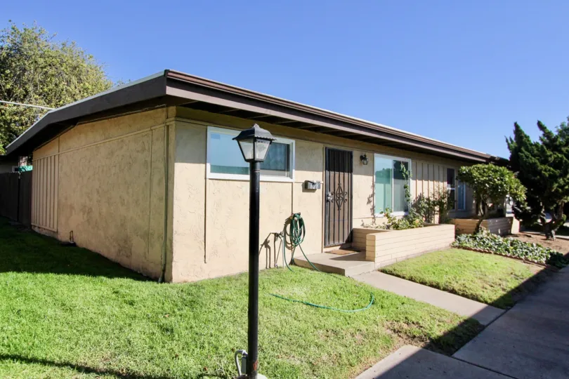 View of entry at Karen Condominiums in Chula Vista, CA