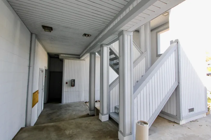 stairwell view of kimball terrace in chula vista california