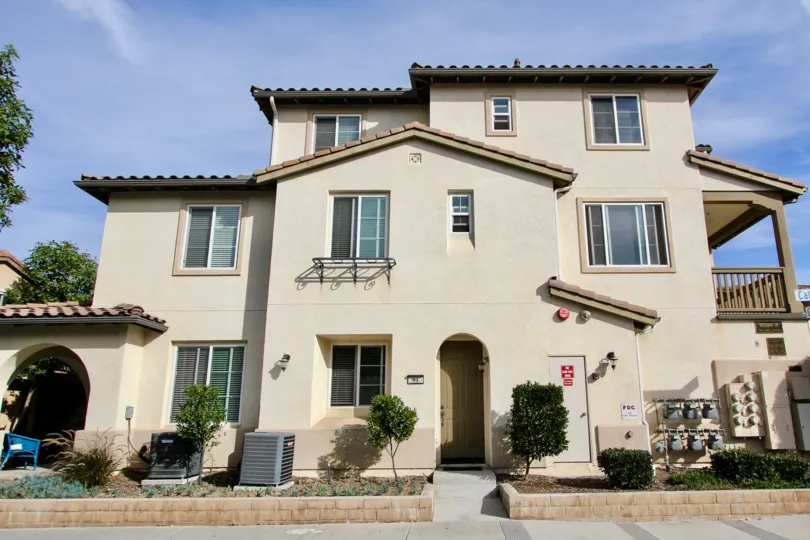 In front of Mar Brisa Community Single House, Chula Vista, CA