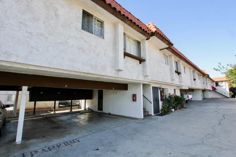 It's a clear day at Park Way Villas in Chula Vista, California