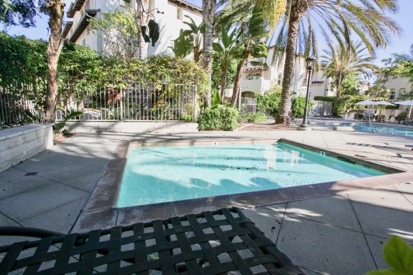 A small lap pool in the clubhouse of the Saguaro community.