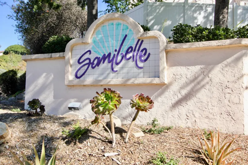 Entrance Signage to Sanibelle Community in Chula Vista, California