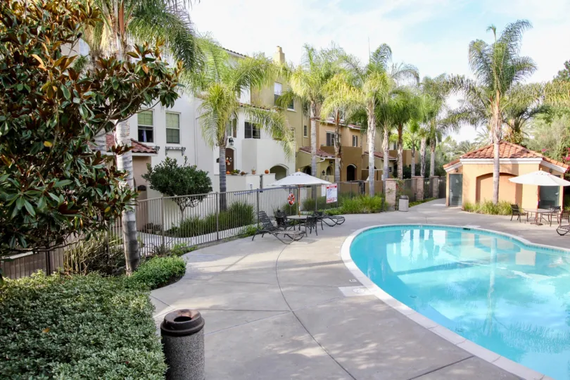 In front of Sedona Community Pool & Locality, Chula Vista, CA