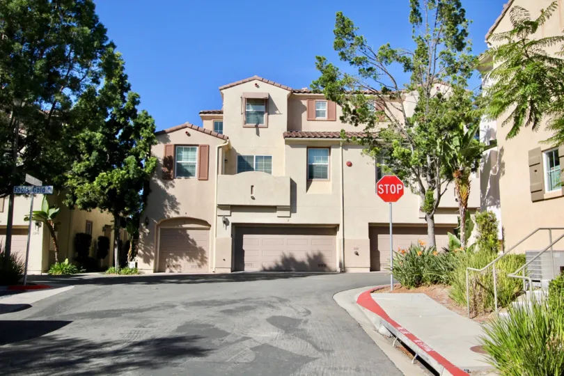 Sunny day in front of house in Stetson, Chula Vista, CA