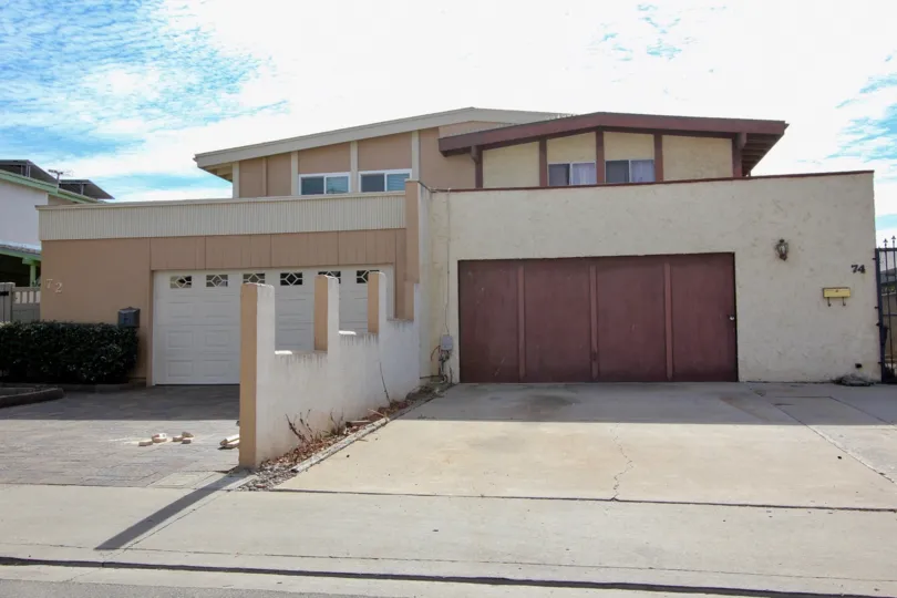 The view from the street of the Stonebridge II residences in Chula Vista, California